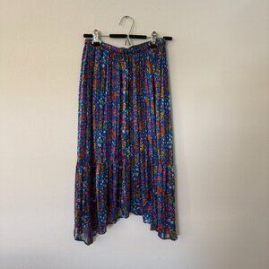 Ba&sh Romeo Blue Floral Skirt